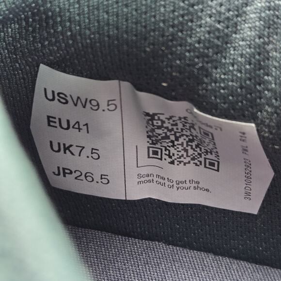 NEW On Cloud The Roger Advantage Womens Size 9.5 Court Tennis Shoes White Pink - Picture 10 of 12